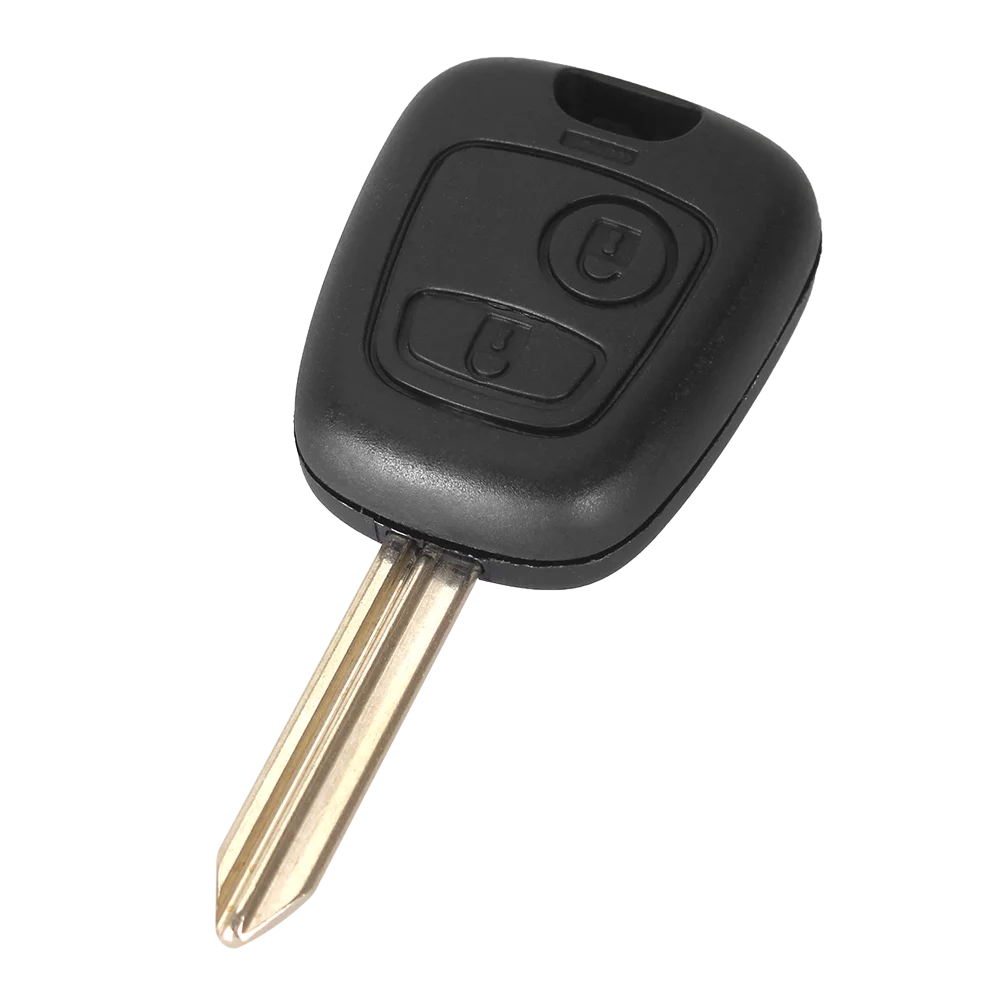 KEYYOU 2 кнопки автомобильный пустой чехол для ключа Peugeot Partner Expert Boxer SX9 замена