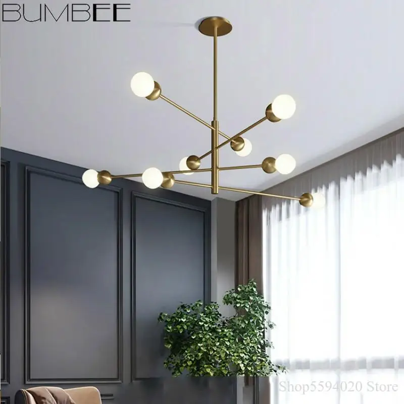 Постмодернизированная люстра в стиле лофт роскошный потолочный светильник из