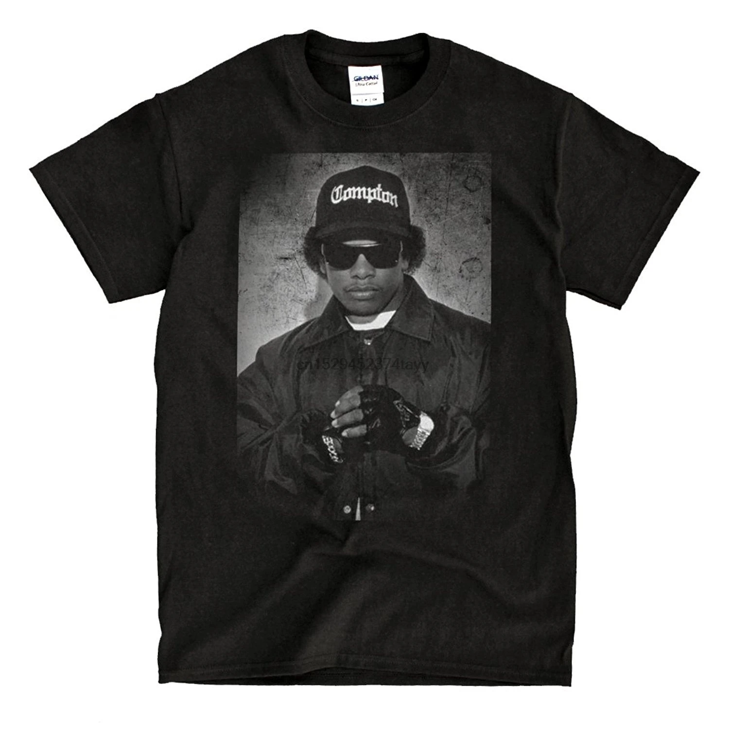 Футболка NWA Eazy E в стиле ретро под заказ|Мужские футболки| |