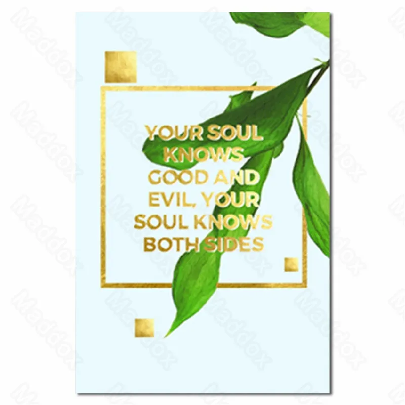 

Waterproof Ink Modern Small Fresh Green Plants Simple Bedroom Paintings Niche Unique Living Room Porch Decorative Painting