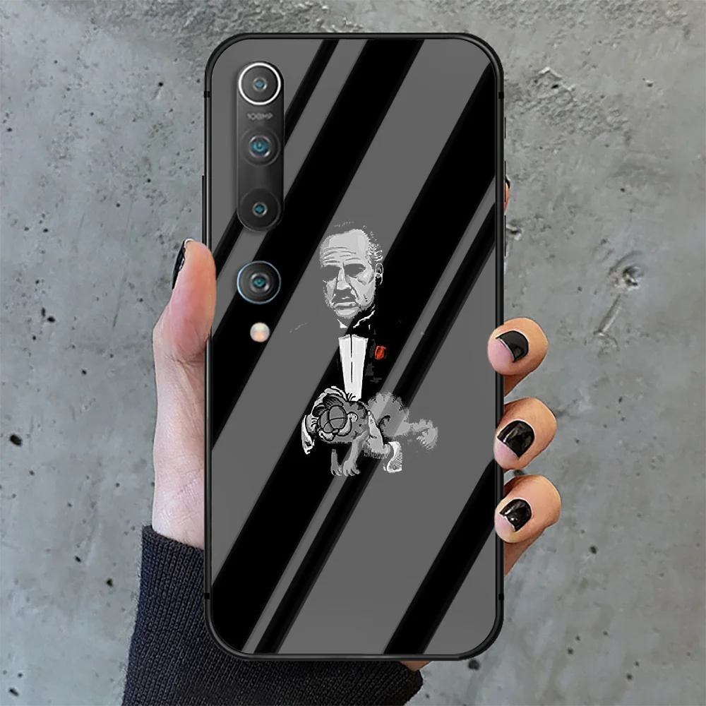 

Classic Movie Godfather Phone Tempered Glass Case Cover for Xiaomi Mi A MAX X POCO M Note 3 9 10 11 i T Pro Lite Ultra NFC Coque
