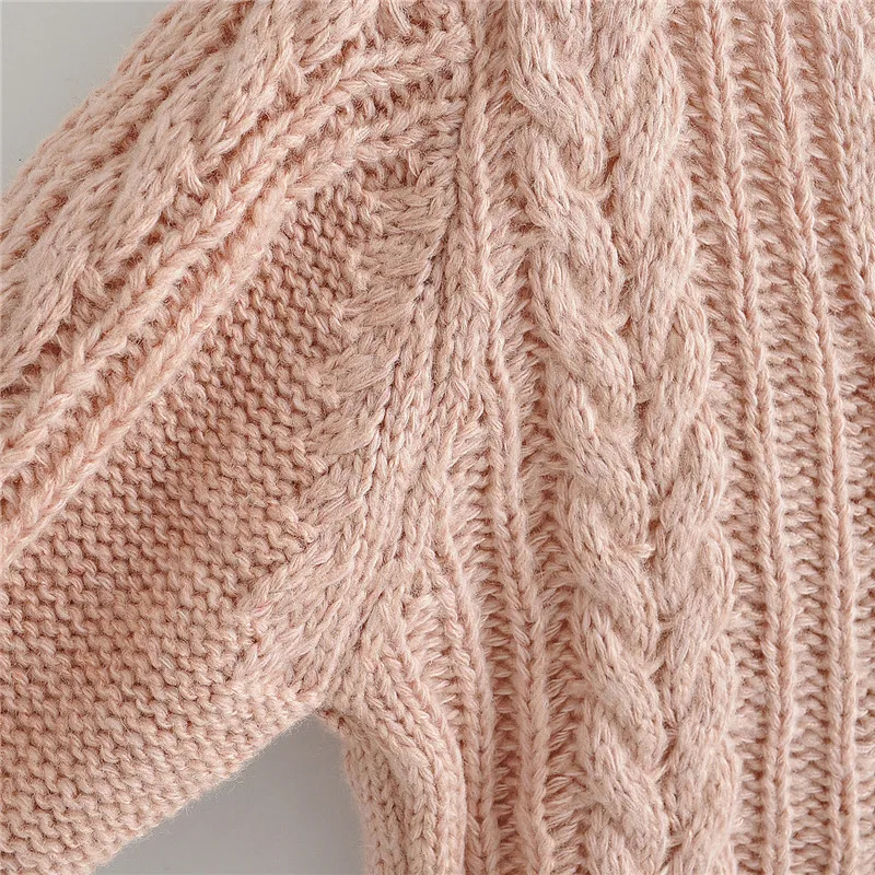 

BLSQR Sexy Knitted Cardigans Sweater Women Autumn Winter Long sleeve Button Female Sweater Ladies Solid Short Pullover Jumpers