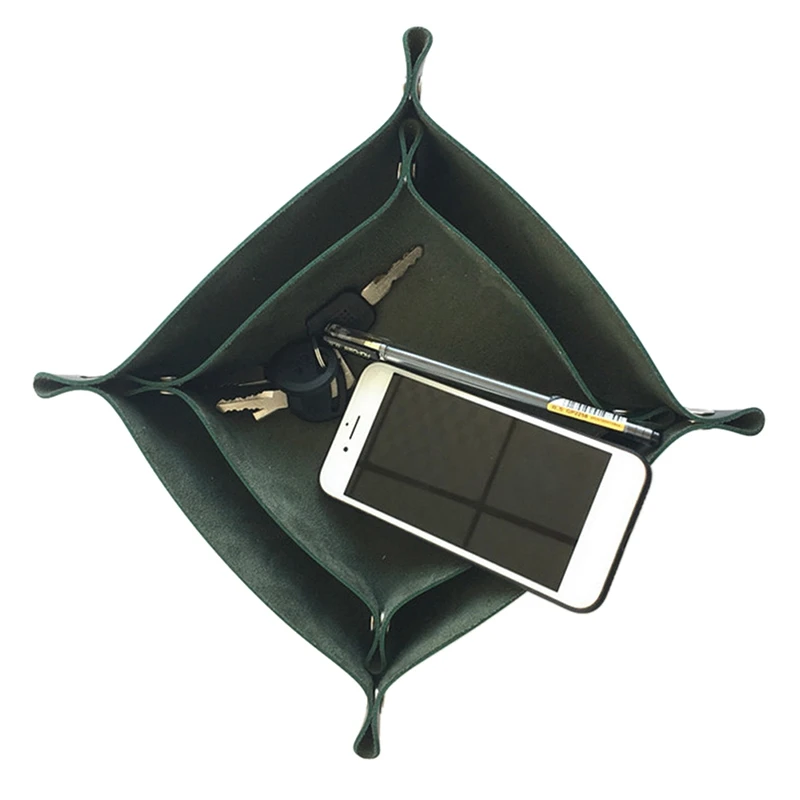 Квадратный поднос для хранения ювелирных изделий Настольная коробка мелочей