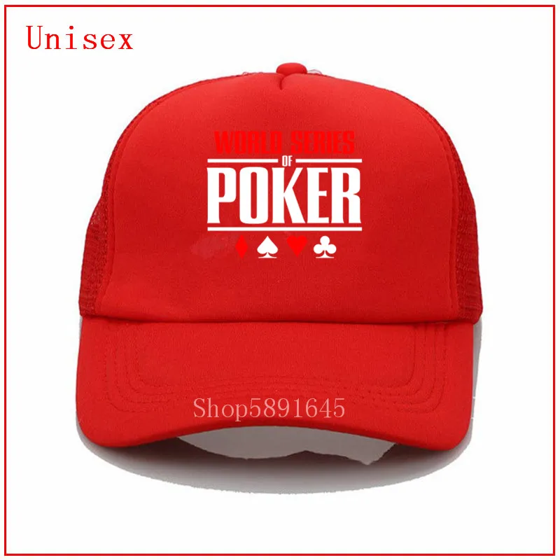 Новинка 2020 модная бейсболка с вышитым логотипом мировой серии покера белая для
