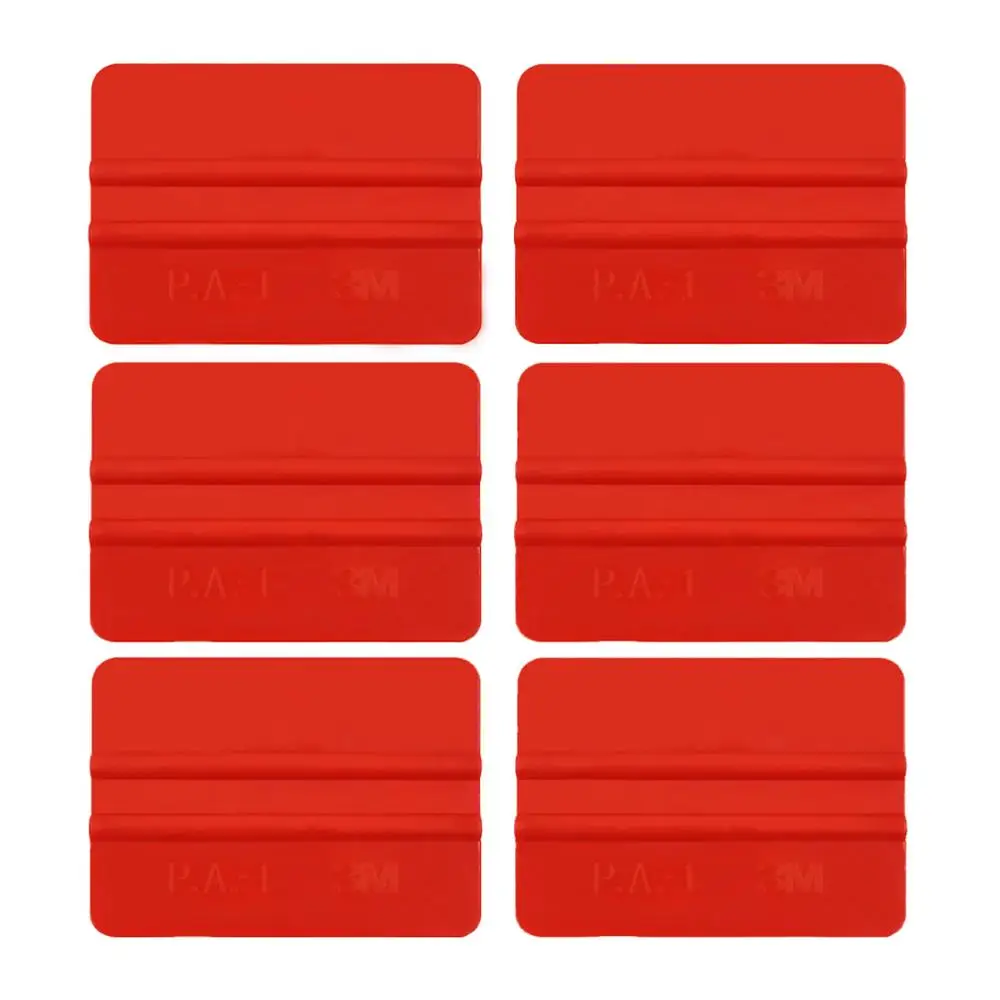 Белая длинная ручка Ракель с изогнутым краем для виниловой пленки автомобильная