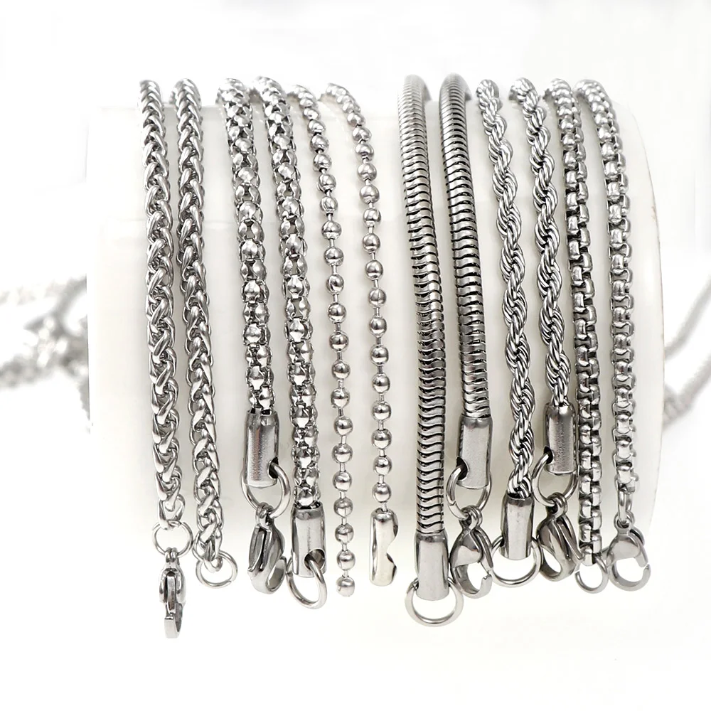 Ожерелье цепочка из нержавеющей стали|Цепочки| |