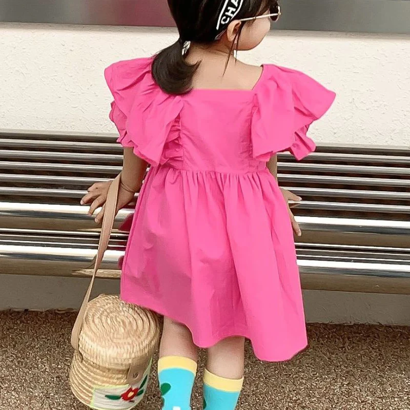 Детское милое платье для девочек новая летняя одежда принцессы малышей платья