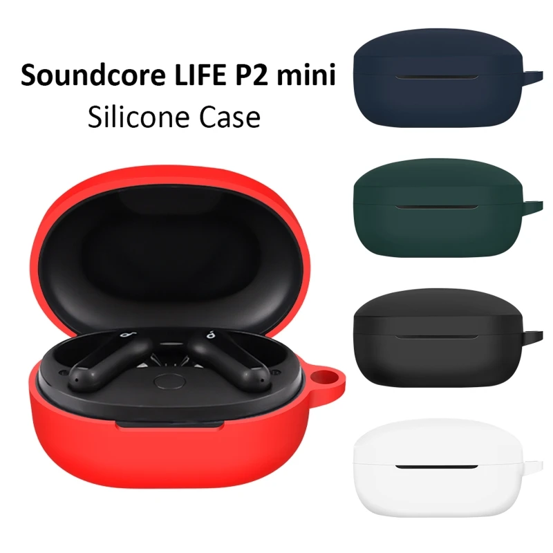 Funda protectora a prueba de golpes para auriculares Anker Soundcore Life P2, funda impermeable, ligera y resistente a impactos