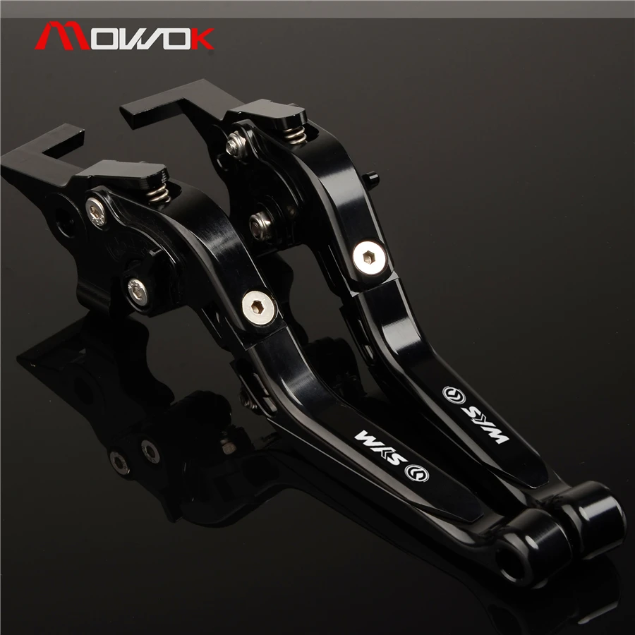 Рычаги тормоза сцепления CNC с логотипом для SYM GTS 300i 2013-2020 125/250/300 Joymax LM12W 4T LC Evo LM15W LM25W