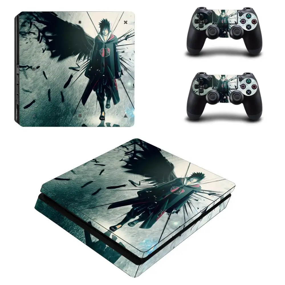 Наруто PS4 тонкая наклейка s PS 4 Play station Тонкая виниловая Pegatinas для playstation Slim консоль
