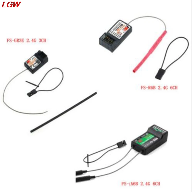 2.4G Flysky FS-iA6B/FS-R6B/FS-GR3E 3/6Ch Receiver PPM Output，Flysky RC CAR L2KO |