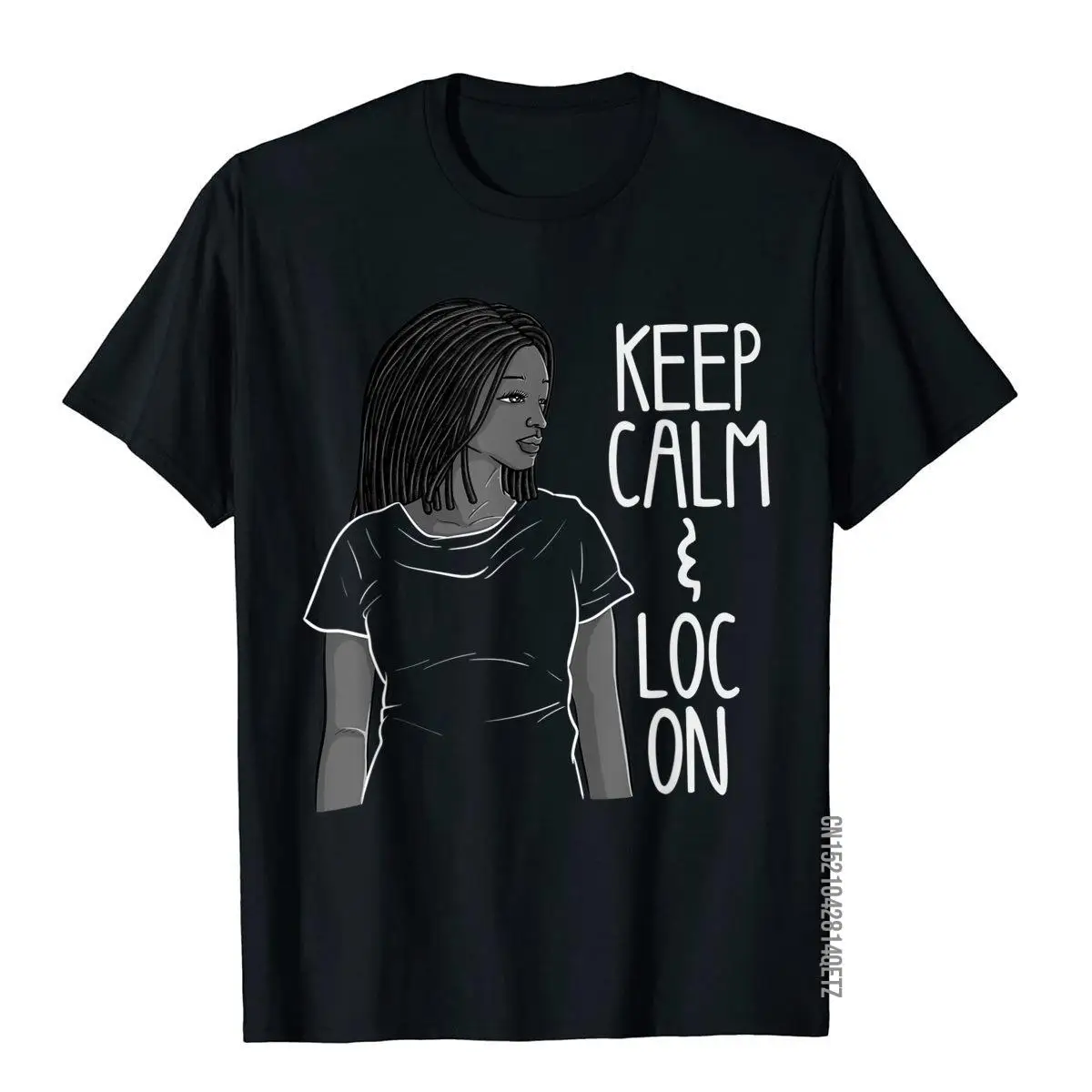 

Забавная черная футболка с меланином и дредами в подарок, Милая женская хлопковая Футболка в стиле афро, модные мужские футболки, Забавные футболки на день рождения