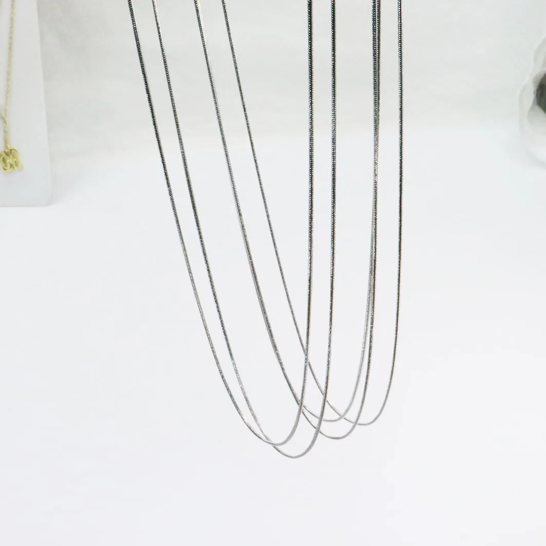 5 шт сделанных из нержавеющей стали 45 см + Высокое качество змея крошечные звено