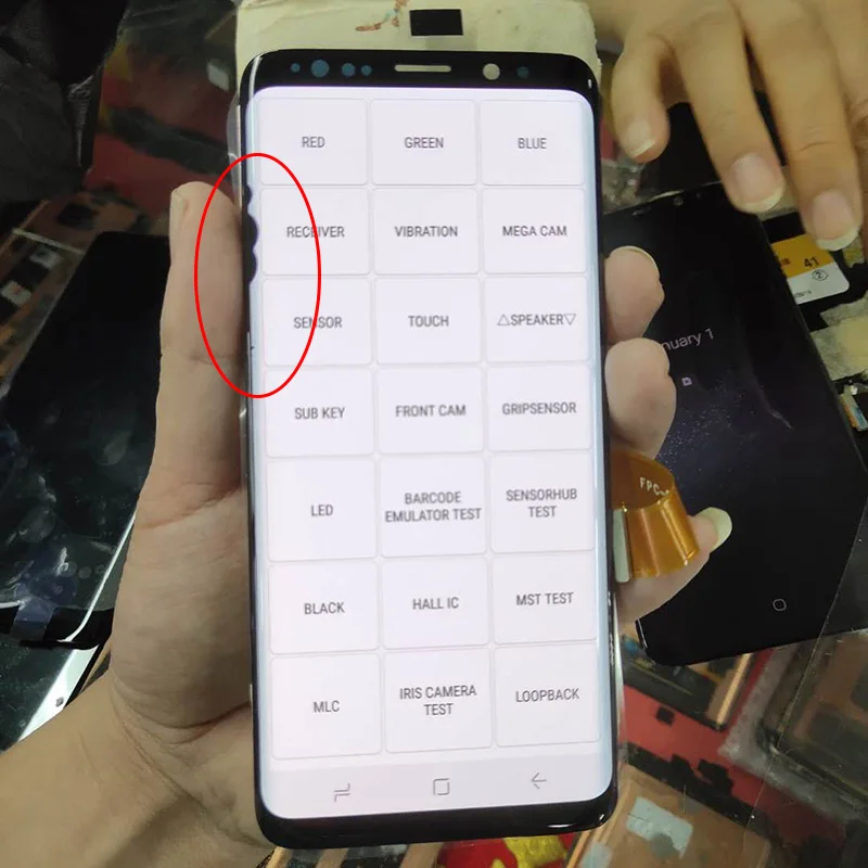 Оригинальный ЖК-экран для Samsung Galaxy S9 G960 SM-G960F ЖК-дисплей сенсорный экран