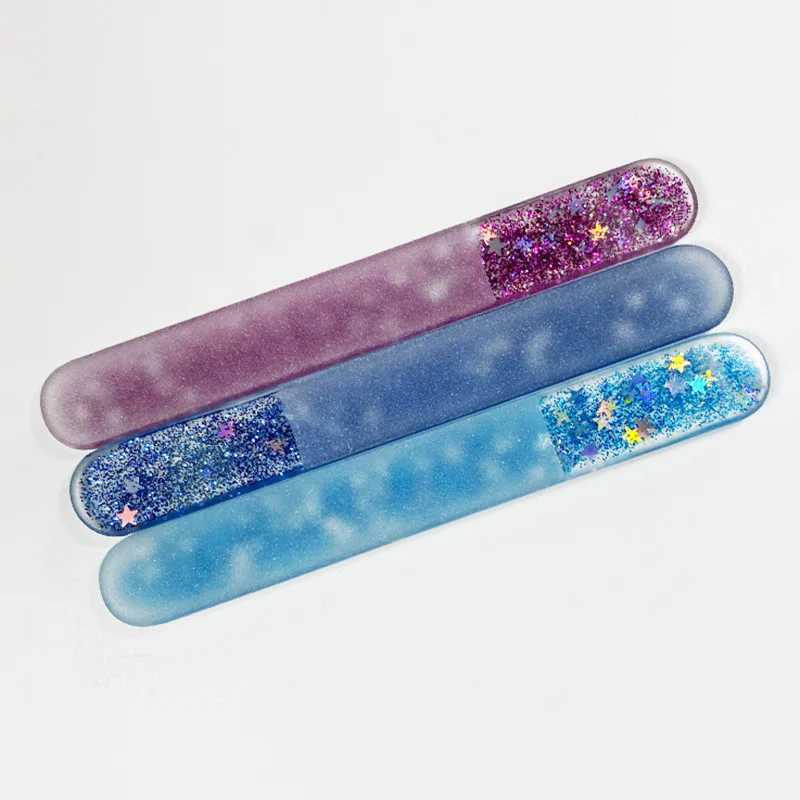 

BQAN 1PC Glass Grinding Strip Nail Files Nail Art Buffer Strips DIY Professional Manicure Polishing Tool