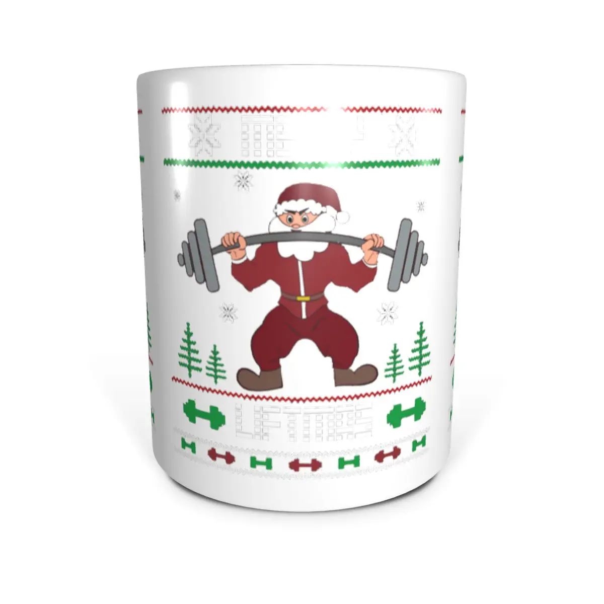 Веселая жизнь Бодибилдинг Рождество веселая (2) кружки милый Кофе Чай Молоко