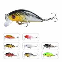 sinking minnow isca artificial baits for bass perch pike trout 5cm 3 6g design pesca stream hard