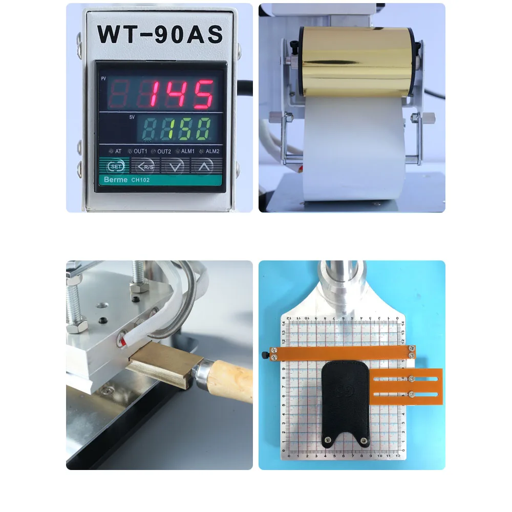 Многофункциональный цифровой штамп из фольги для горячего тиснения логотипа