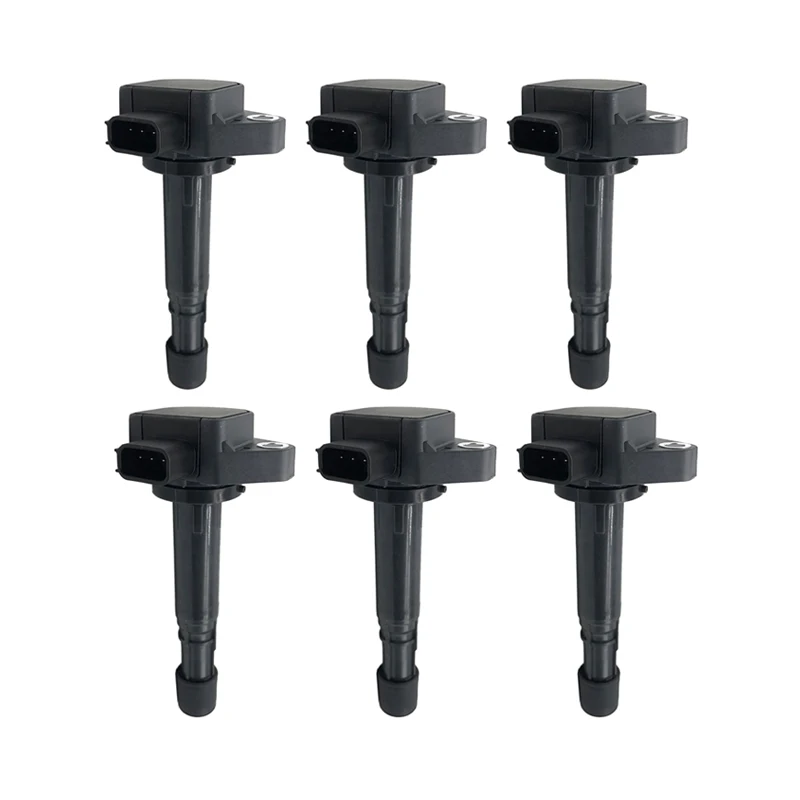 6 шт. 30520-P8E-A01 катушки зажигания для Honda Civic Accord Acura MDX 2001-2009 Odyssey Ridgeline Pilot 30520-PGK-A01