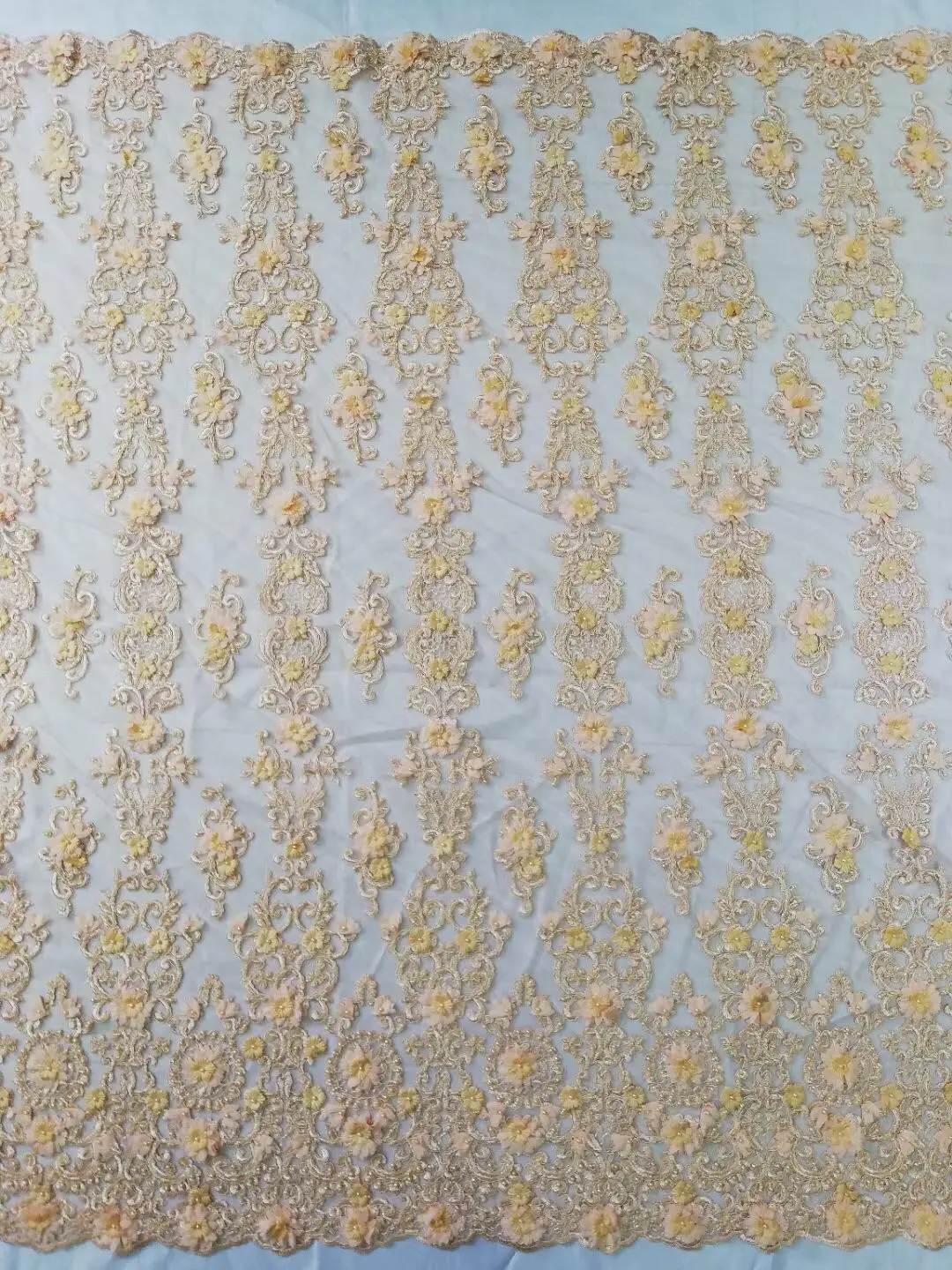 

Африканская кружевная ткань SYJ-816888 Высококачественная французская Тюлевая кружевная ткань с блестками, нигерийское Сетчатое кружево для свадьбы
