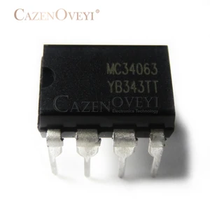 10pcs/lot MC34063API MC34063A MC34063 34063 KA34063A KA34063 DIP8 DIP Boost or buck DC/DC converter In Stock