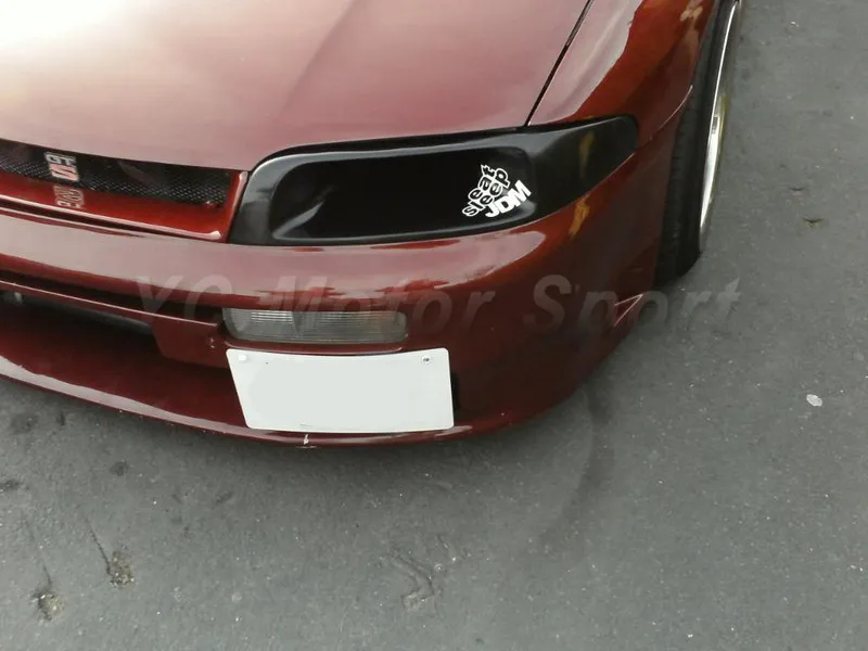 Car Accessories Carbon Fiber Headlight Cover Fit For 1995-1998 R33 GTR GTS LHS Air Intake Vents Replacement | Автомобили и