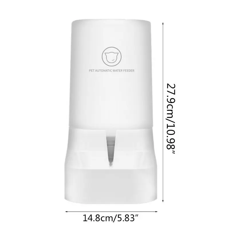 

Dog Cat Automatic Feeder Safety Water Drinker Food Dispenser Puppy Feeding Bowl