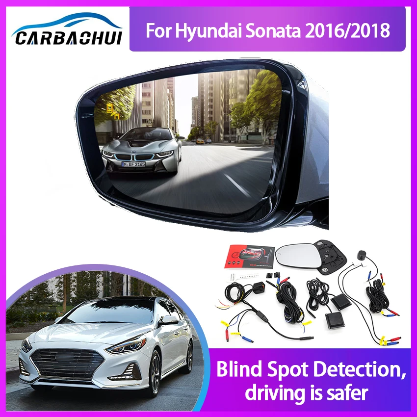 

Car BSA BSM BSD for Hyundai Sonata 2016/2018 Blind Spot Radar Detection System Microwave Sensor Driving Reversing Radar Sensor