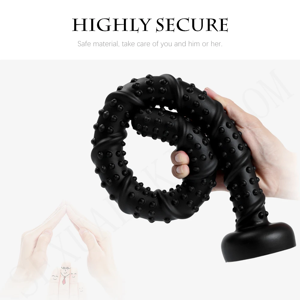 Длинная огромная Анальная пробка анальный мастурбатор массажер для ануса