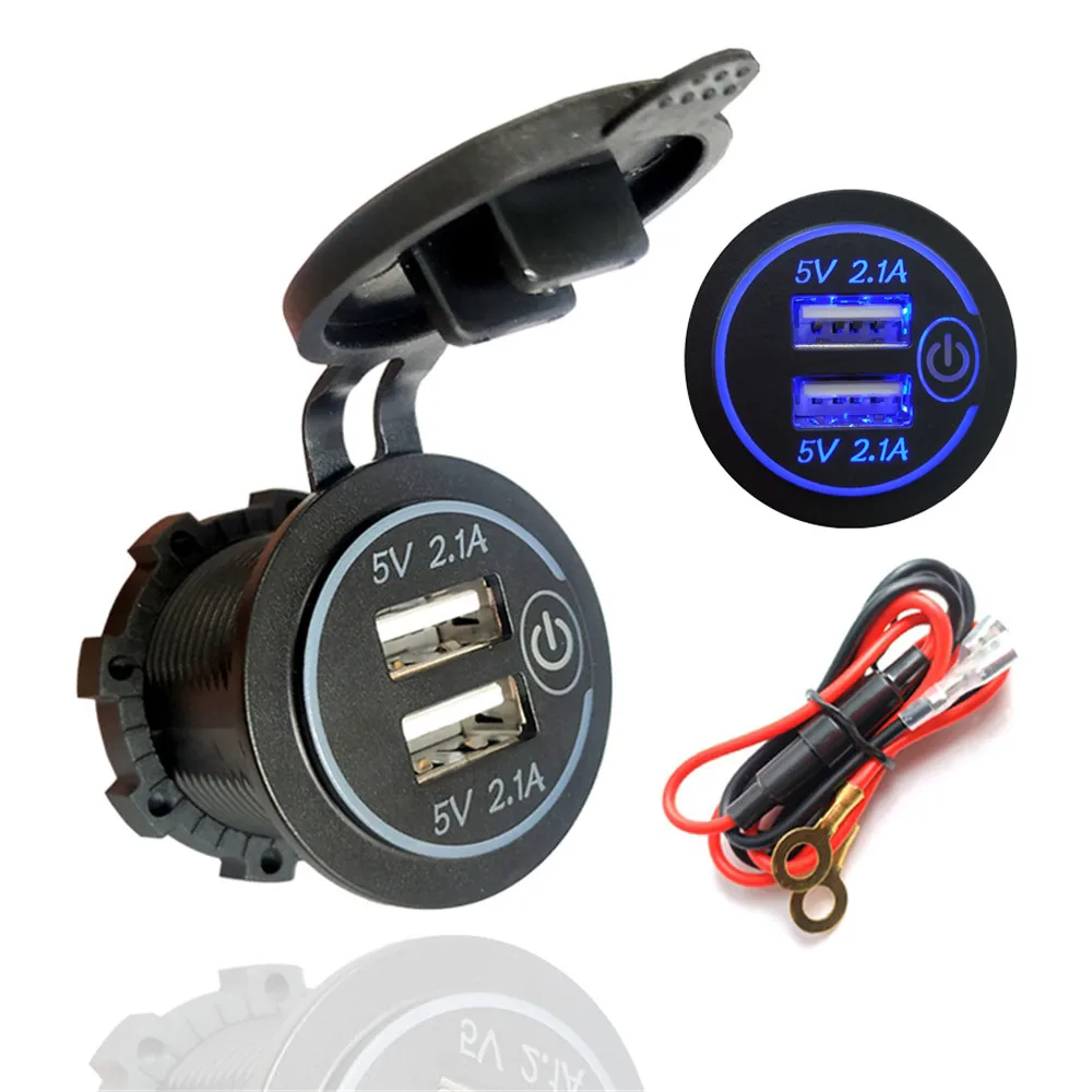 Универсальное зарядное устройство для мотоцикла и автомобиля