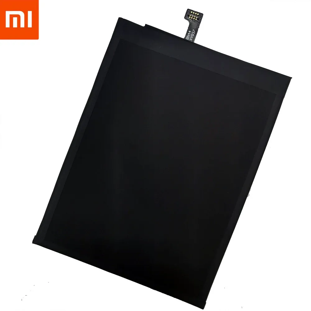 100% Новый оригинальный реальный 4000 мА/ч BN44 батарея с наклейкой клея для Xiaomi Redmi 5 plus