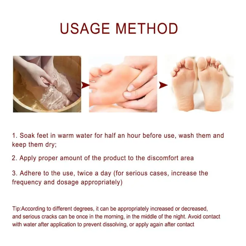 На основе конского жира крем для пяток ремонта против трещин отбеливающий ног