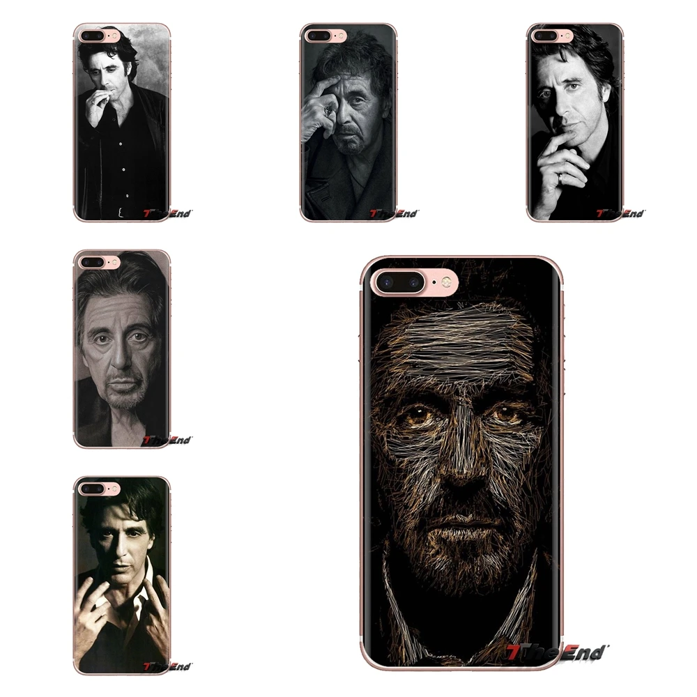 Michael Corleone Godfather. Al Pacino Case For Samsung Galaxy S2 S3 S4 S5 MINI S6 S7 edge S8 S9 Plus Note 2 3 4 5 8 Coque Fundas |