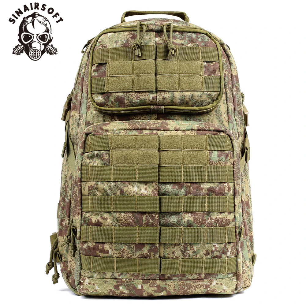 Военный водонепроницаемый тактический рюкзак 1000D нейлон 55 л с системой Молле