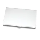 Чехол для визиток из алюминиевого сплава, металлическая коробка, чехол для кредитных карт, кошелек для карт