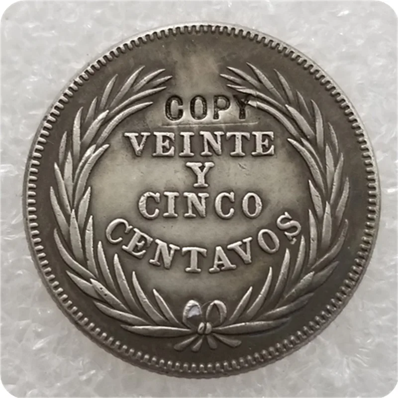 1914 Эль-Сальвадор 25 сентаво копия Coin | Дом и сад