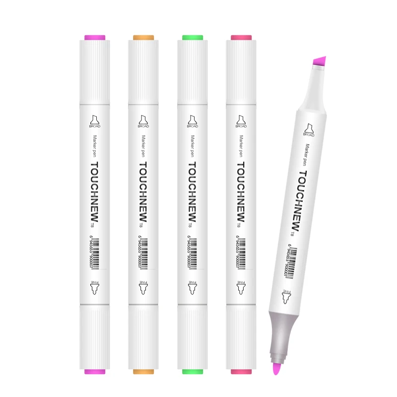 TOUCHNEW 30/40/60/80/108 цвет спиртовые маркеры двойной головой художественный эскиз