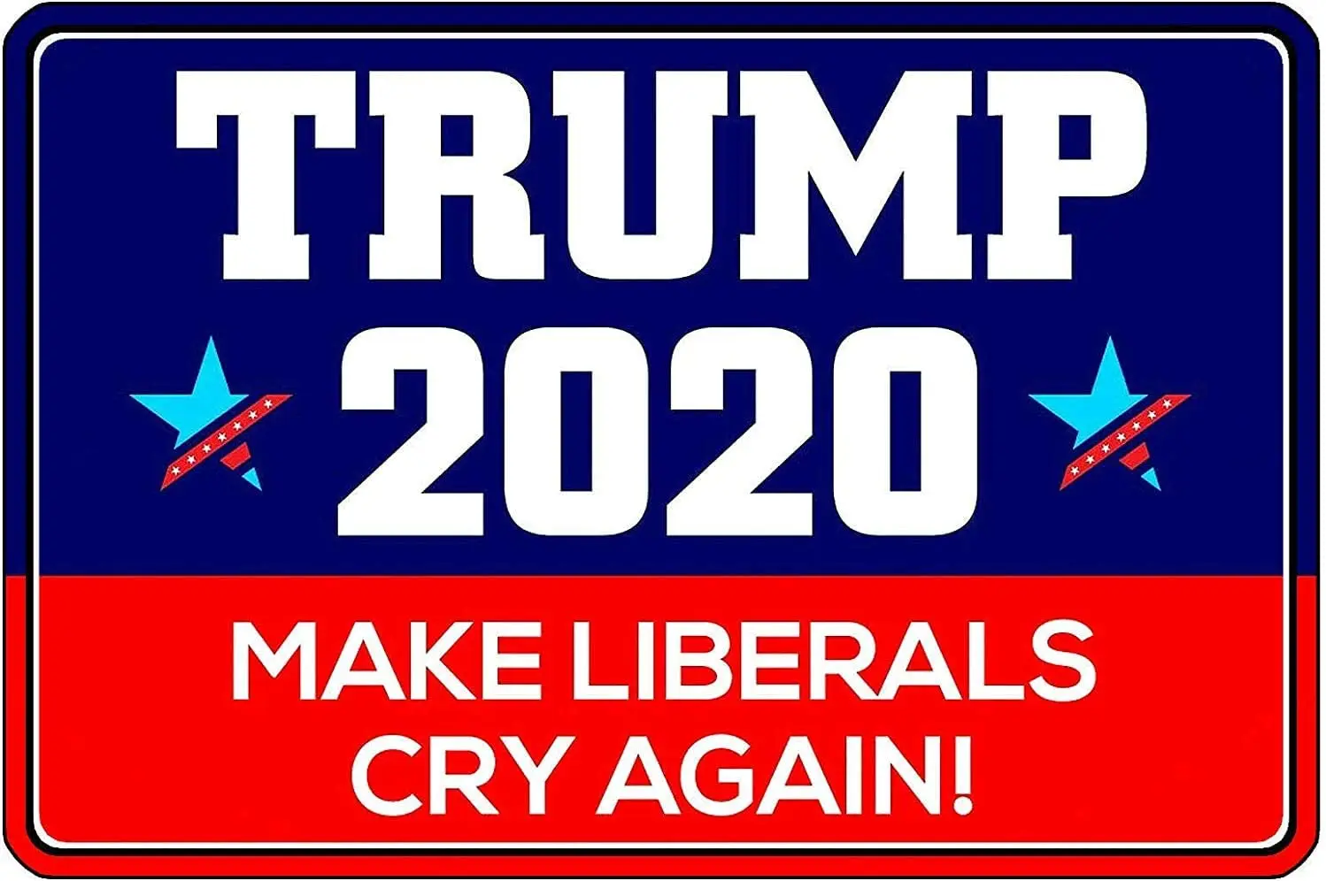 

Nobrand Republican President Donald Trump 2020 Keep America Great Metal Sign 20x30 cm Retro Artist House Wall