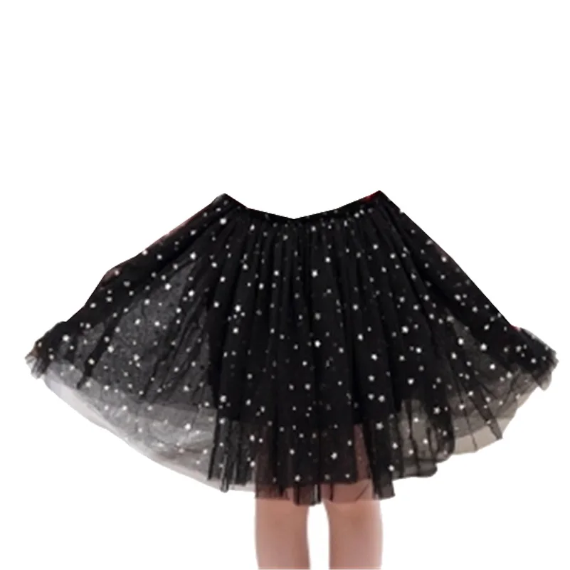2019 модные юбки для маленьких девочек со звездами звездочками милая Одежда