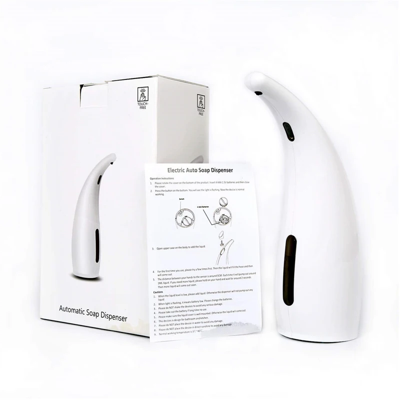 

Automatic Liquid Soap Dispenser Infrared Sensor Touchless Soap Dispenser Sanitizing Machine For Kitchen Bathroom Hand Wash