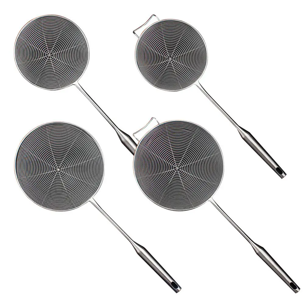 

Strainer Skimmer With Long Handle Stainless Steel Spider Strainer Skimmer Ladle For Cooking Frying Noodles Pasta Spaghetti