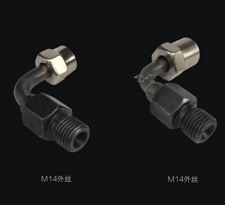Good quality!Tubing conversion joints high-pressure tubing interface common rail test bench pipe connector part |