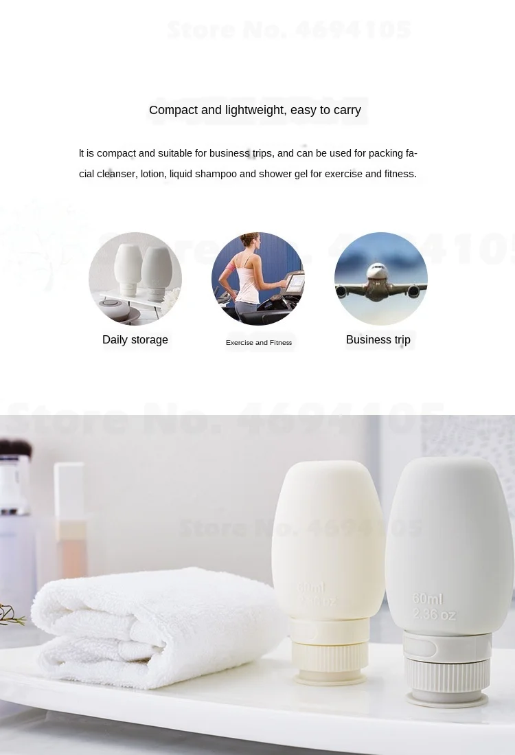 Умный дом портативный чехол для путешествий с отверстием розлива бытовых