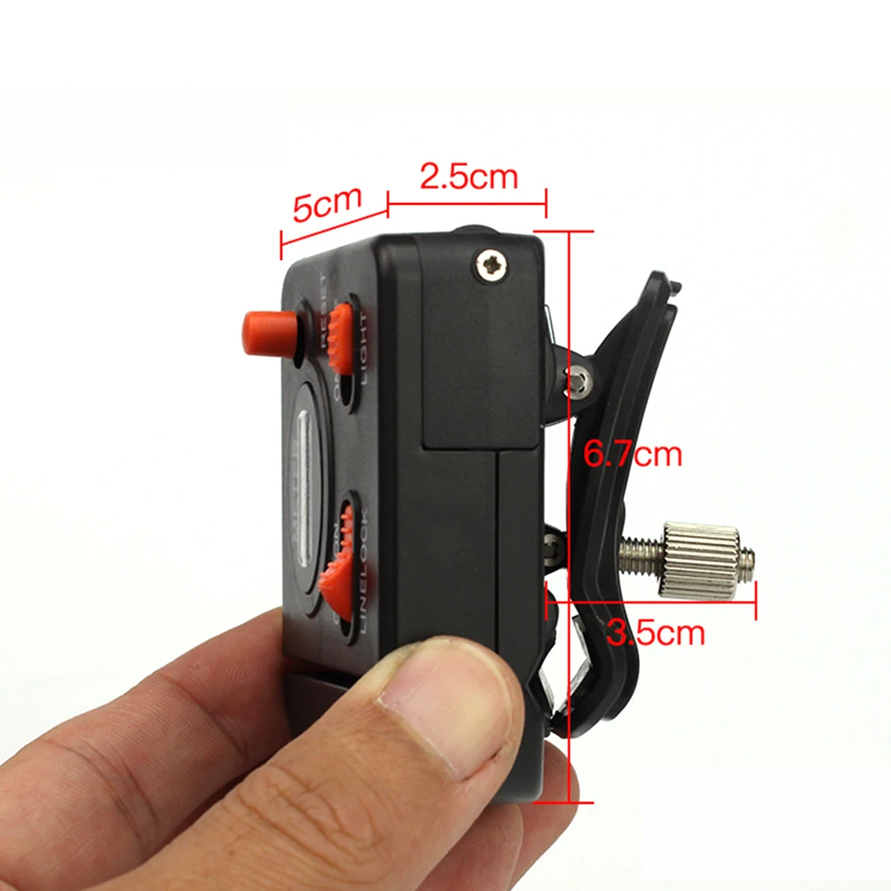 

99.9m Mechanical Manual Fishing Line Length Counter Fishing Line Counter Fishing Line Counter Raft Fishing Length Meter