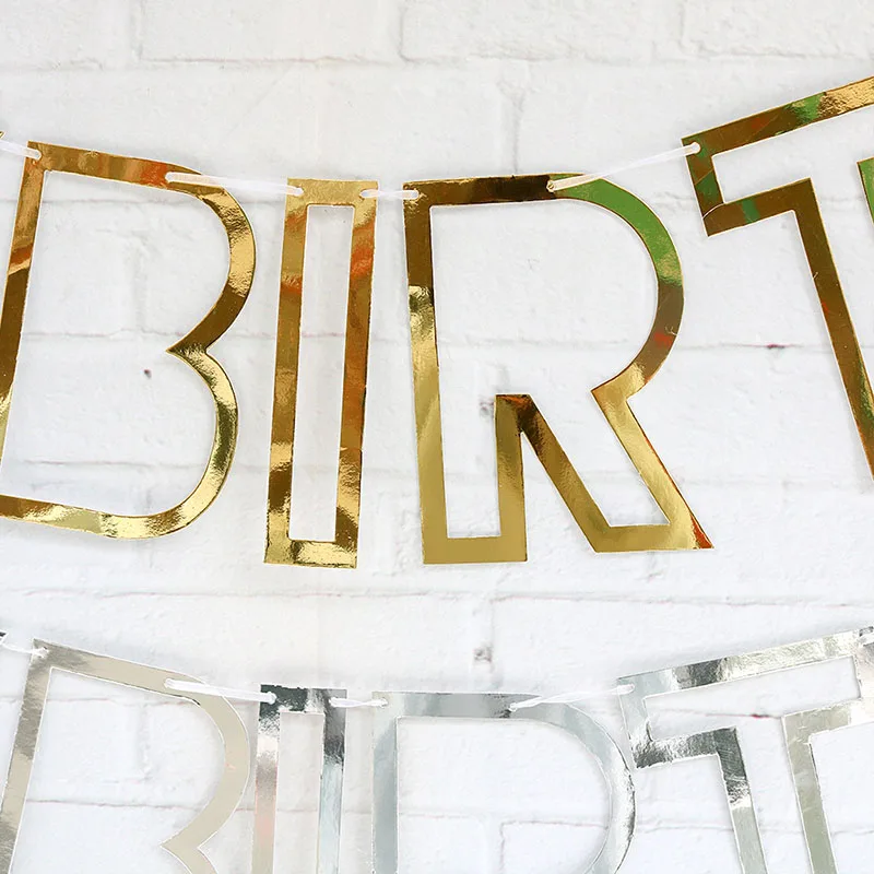 Горячее тиснение флаг флажки украшение для вечерние флаги полые формы дня