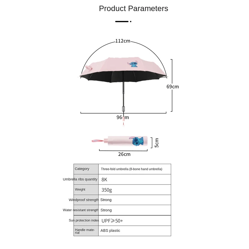Зонт Солнечный дождь для девочек мультяшный складной солнечный зонт от солнца с