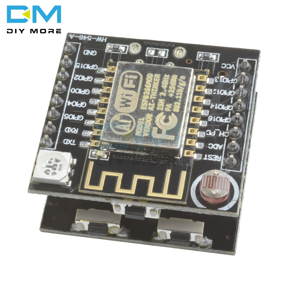 ESP8266 ESP-12F серийный wifi остроумная облачная макетная плата ESP-12F Модуль MINI NodeMCU для Arduino LDR WS2812 светодиодный CH340 DIY KIT