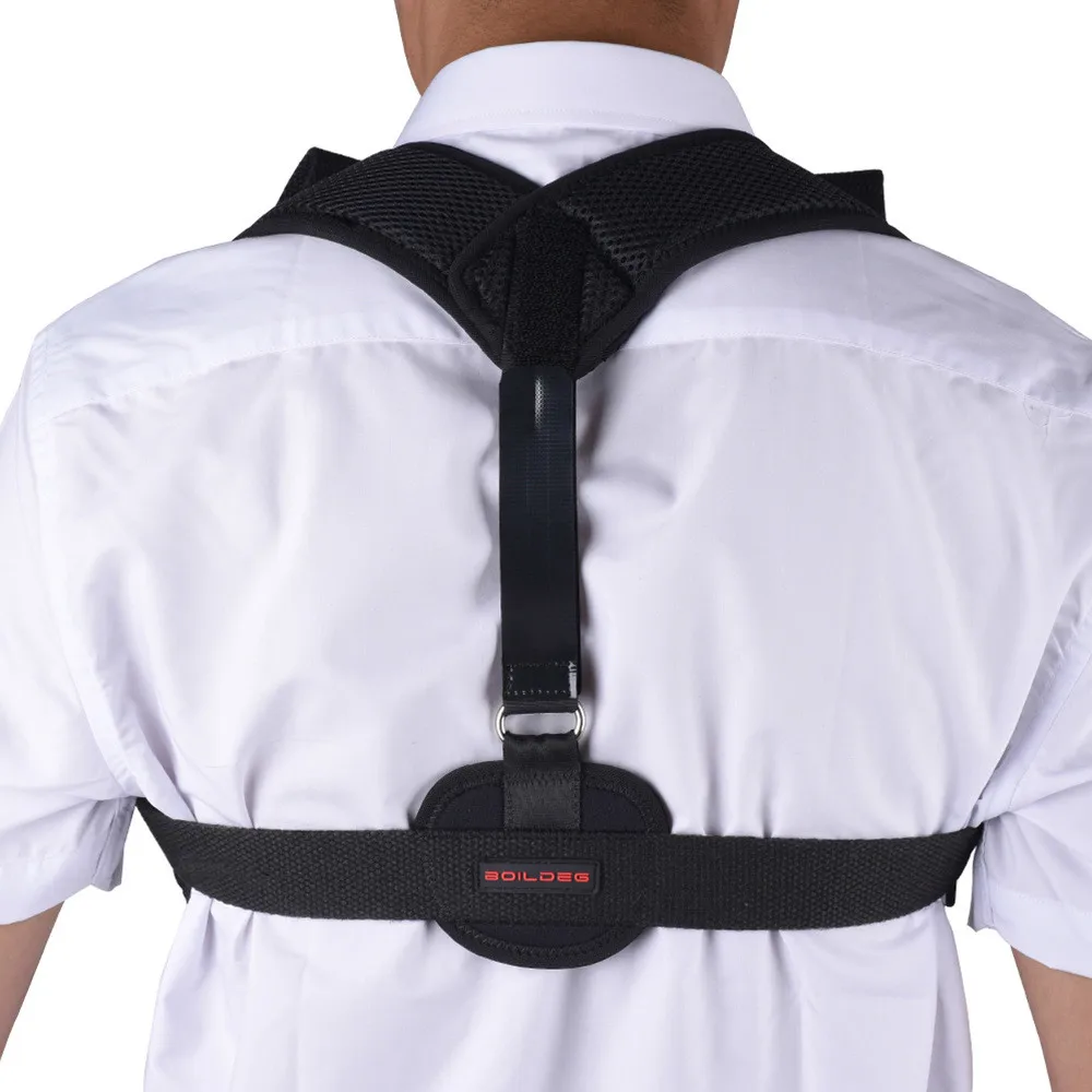

HYHG Anti-kyphosis Waist Support Adult Children Spring Correction Belt Seated Adjustable Invisible Posture Correction Belt