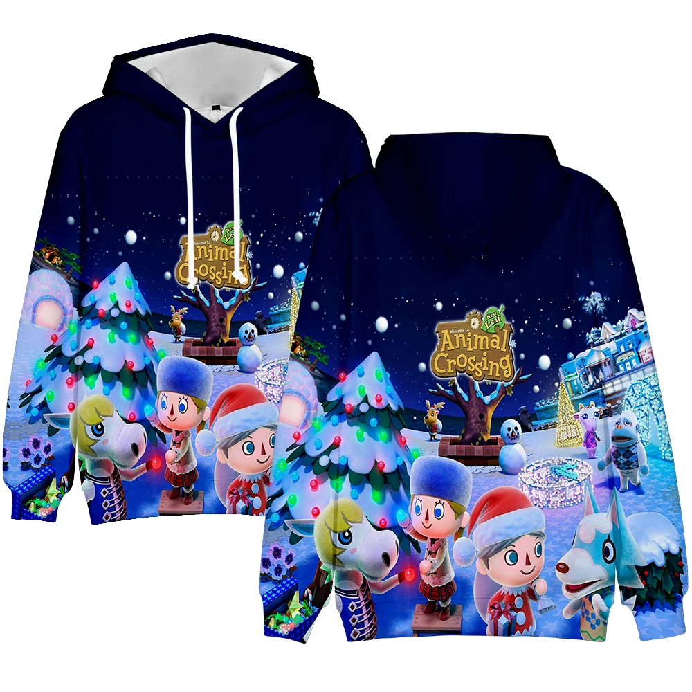 

3D Hoodie New Printed Animal Cross Men's Women's Sweatshirt Fashion Autumn and Winter Adult/Children Casual Pullover Streetwear