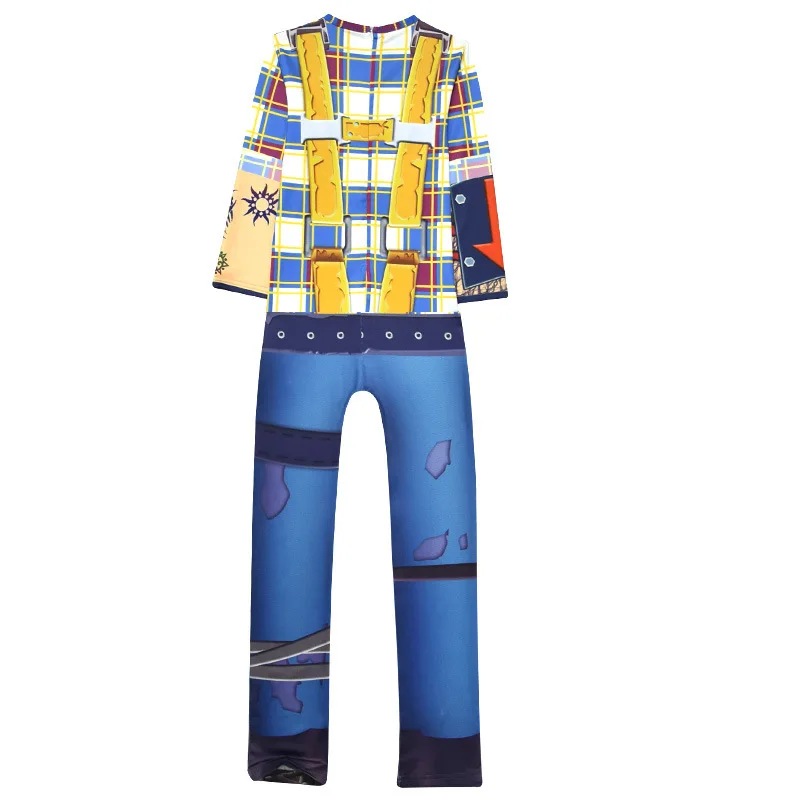 Новый Цельный Детский комбинезон на бретельках для Хэллоуина костюмированной